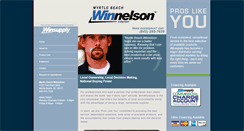 Desktop Screenshot of myrtlebeachwinnelson.com